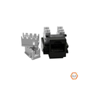 GLC-JACK RJ45 110 IDC, A/B, Negro CAT. 5E