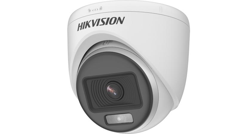 [DS-2CE70D0T-PF] DS-2CE70DF0T-PF Cámara tipo torreta para interiores de 2 MP con lentes fijas ColorVu