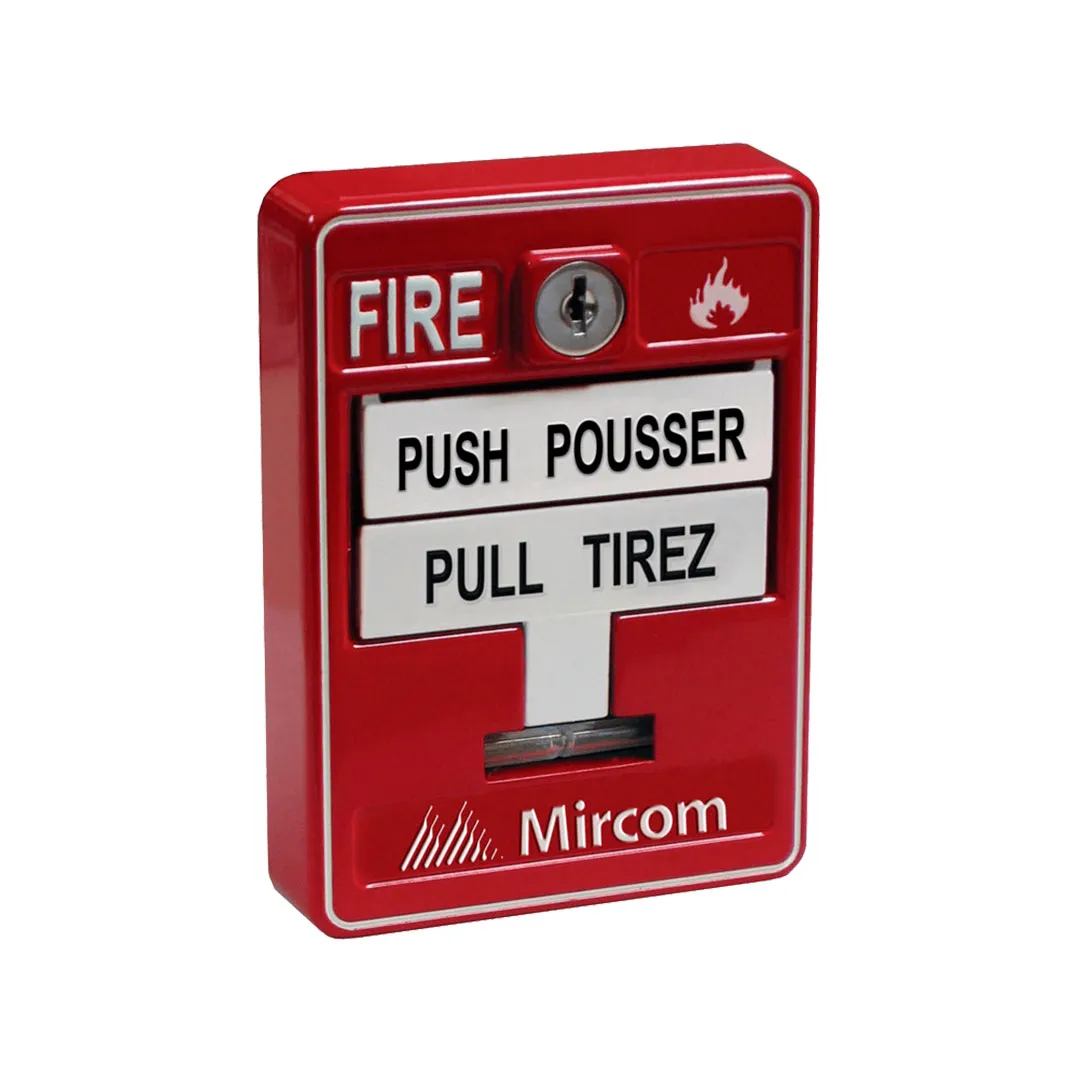 MIRCOM MS-710U Estación manual convencional doble acción con llave
