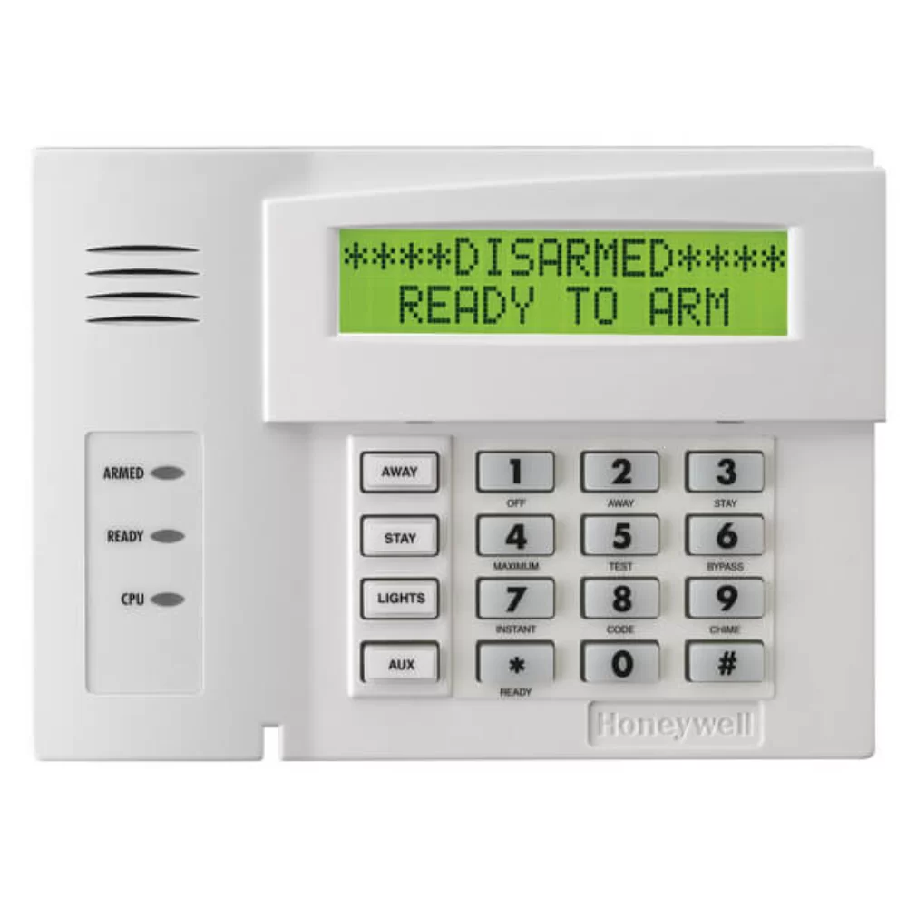Resideo 6164SP Consola LCD Alfanumérica 4 Zonas Cableadas y 1 Relay